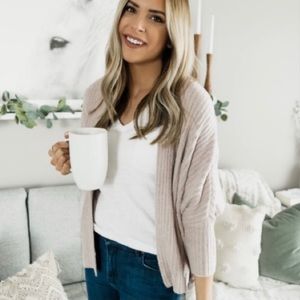 Barefoot Dreams S/M cozy chic lite shrug cardigan